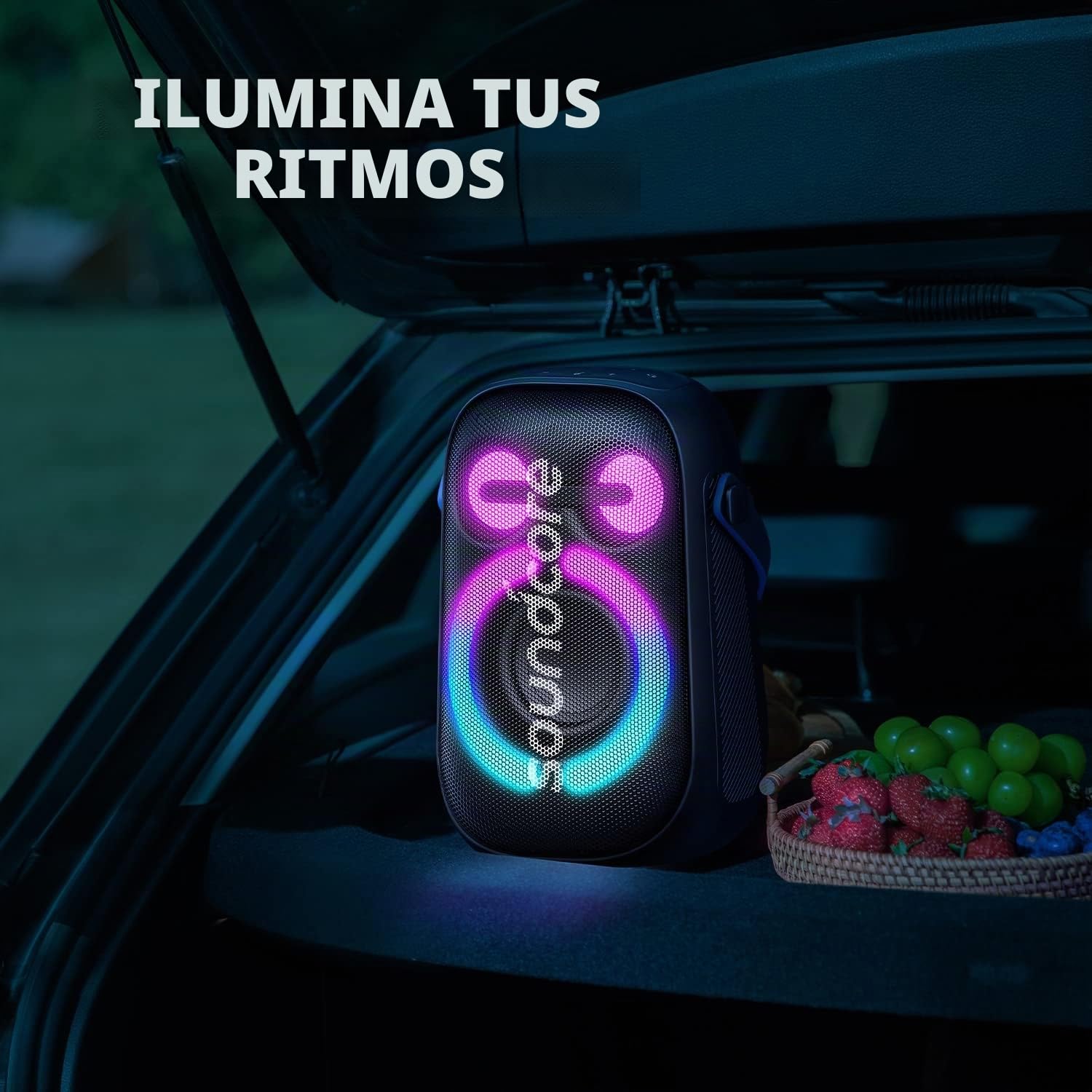 Amazon.com: Soundcore Anker Rave Neo 2 - Altavoz portátil con